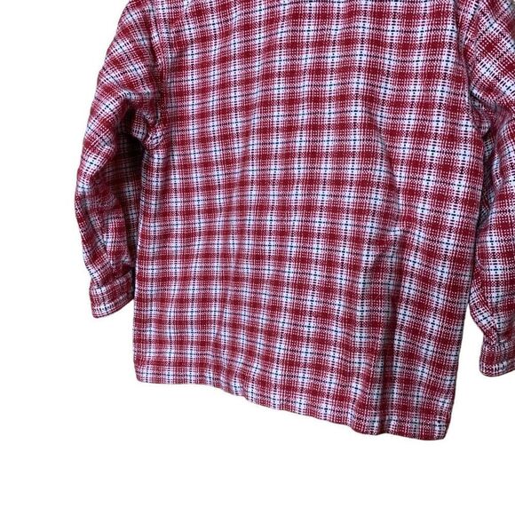 Little Levi’s Toddler Boy Red Plaid Button Down Size 4T - Picture 9 of 9